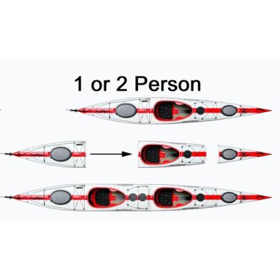 ST19 Stellar Modular – 4 Piece Convertible Touring Kayak